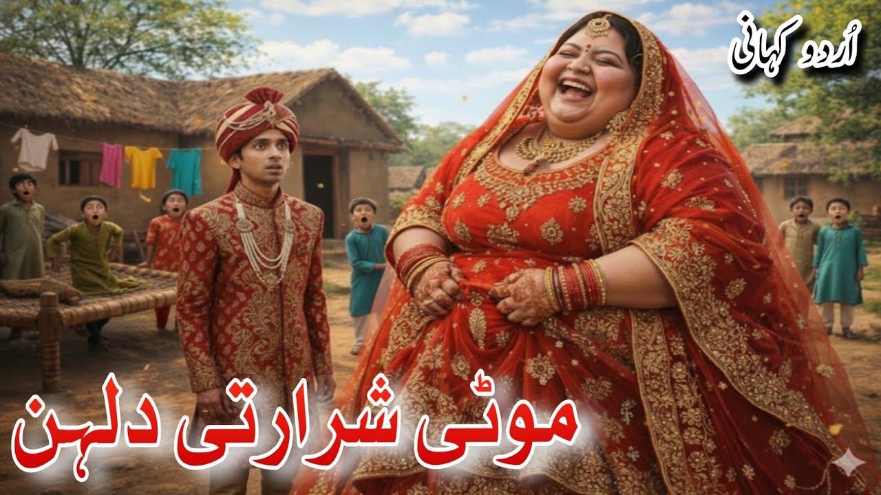 Hairat Angaiz Moti Dulhan 😍 | یہ کہانی دل چھو جائے گی | Wedding Day Moral Story
