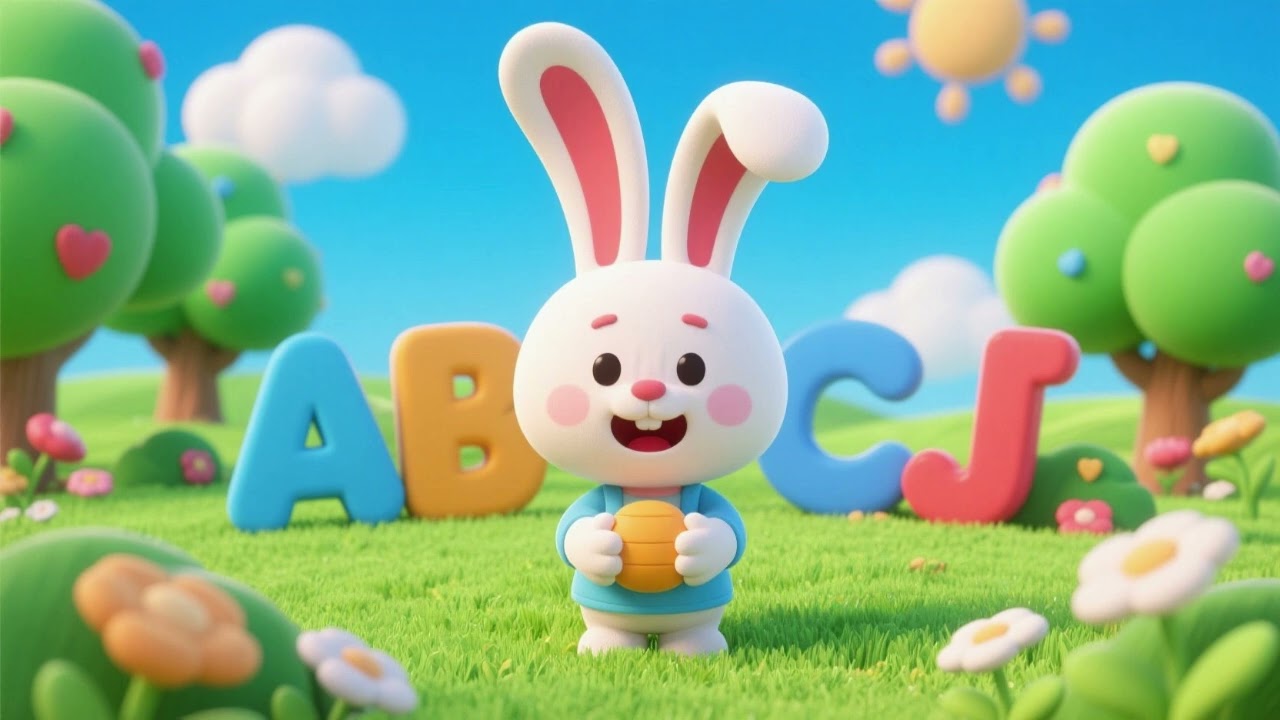 The ABC Bunny Song 🐰🔤 | Fun Alphabet Song for Kids