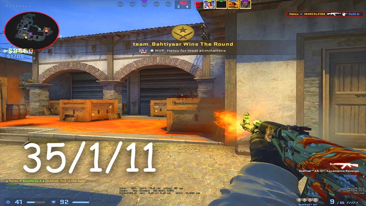 35 KILLS, 3.18 KD AGAINST FACEIT LVL 7 /// CS:GO