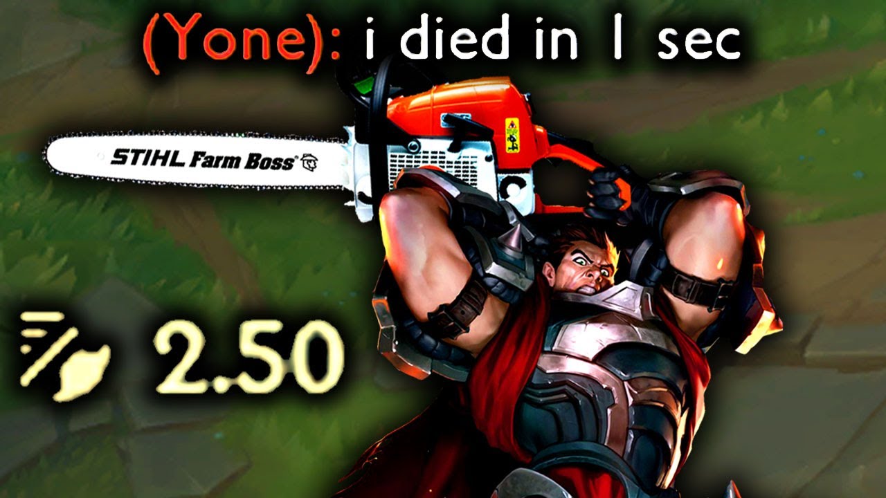 MAX ATTACK-SPEED DARIUS