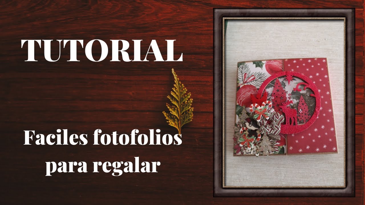 TUTORIAL FACIL FOTOFOLIO NAVIDAD