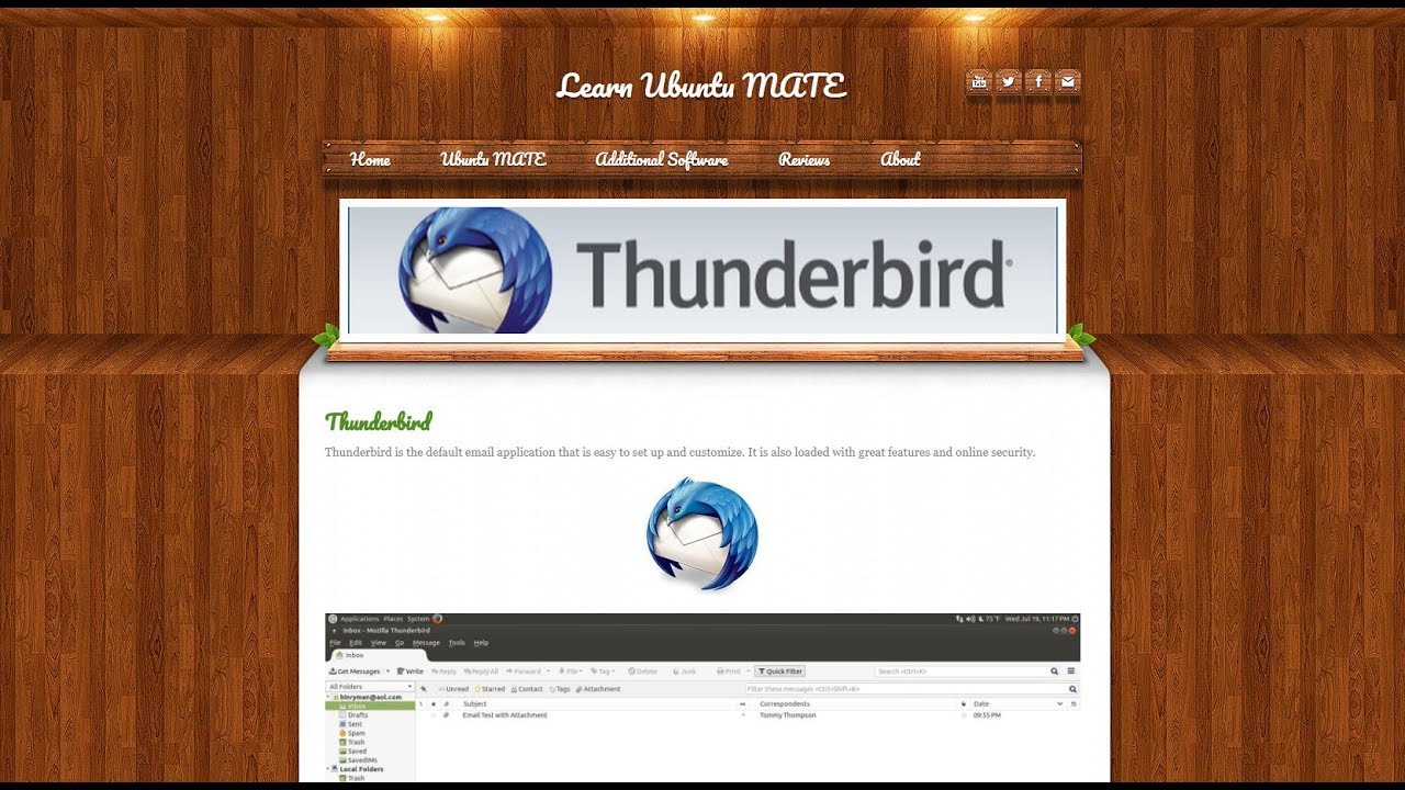 Setting Up and Using Thunderbird Email Client
