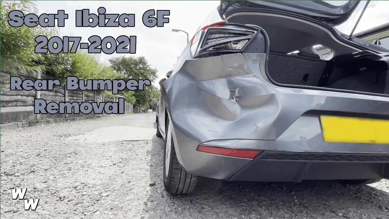Seat Ibiza 6F Rear Bumper Removal/Replacement How To (2017-2021)