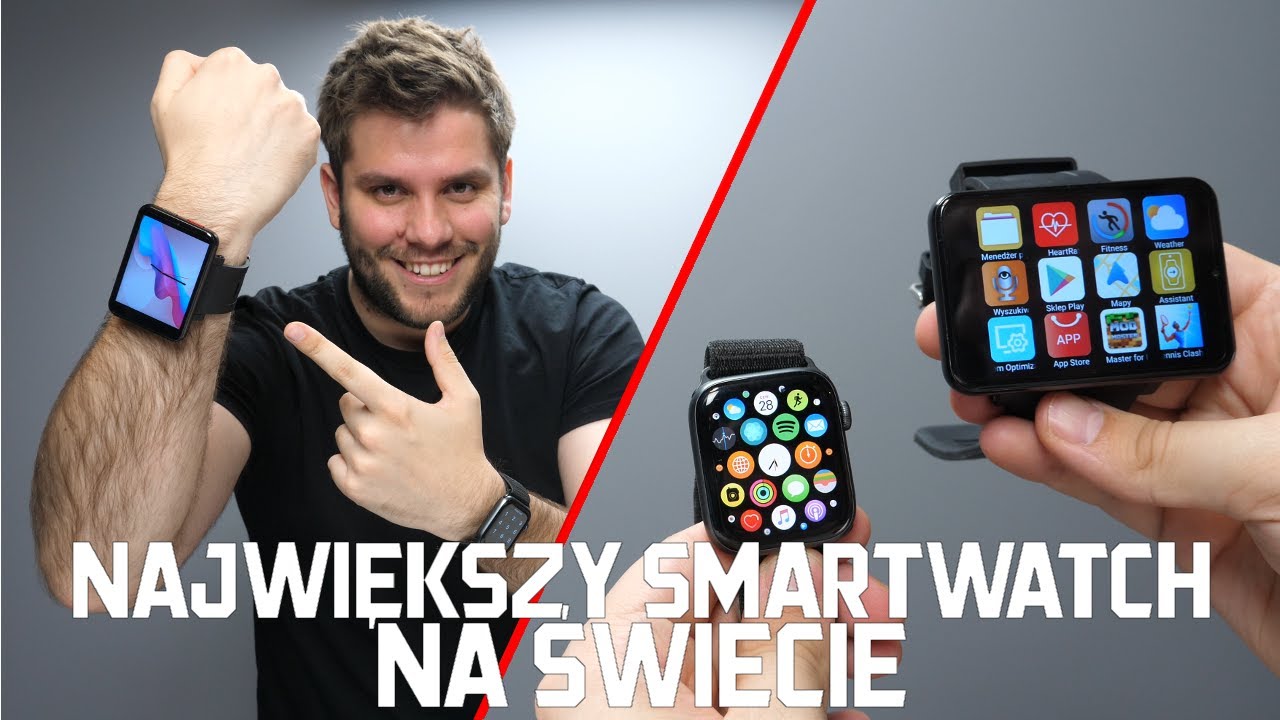 NAJWIĘKSZY SMARTWATCH NA ŚWIECIE⌚️🌍