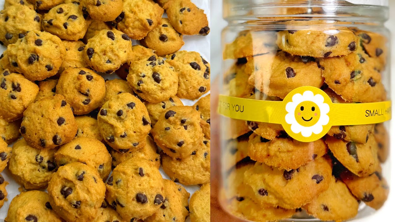 RESEP COOKIES PALING MUDAH TAPI ENAK‼️ CHOCO CHIPS COOKIES SUPER RENYAH
