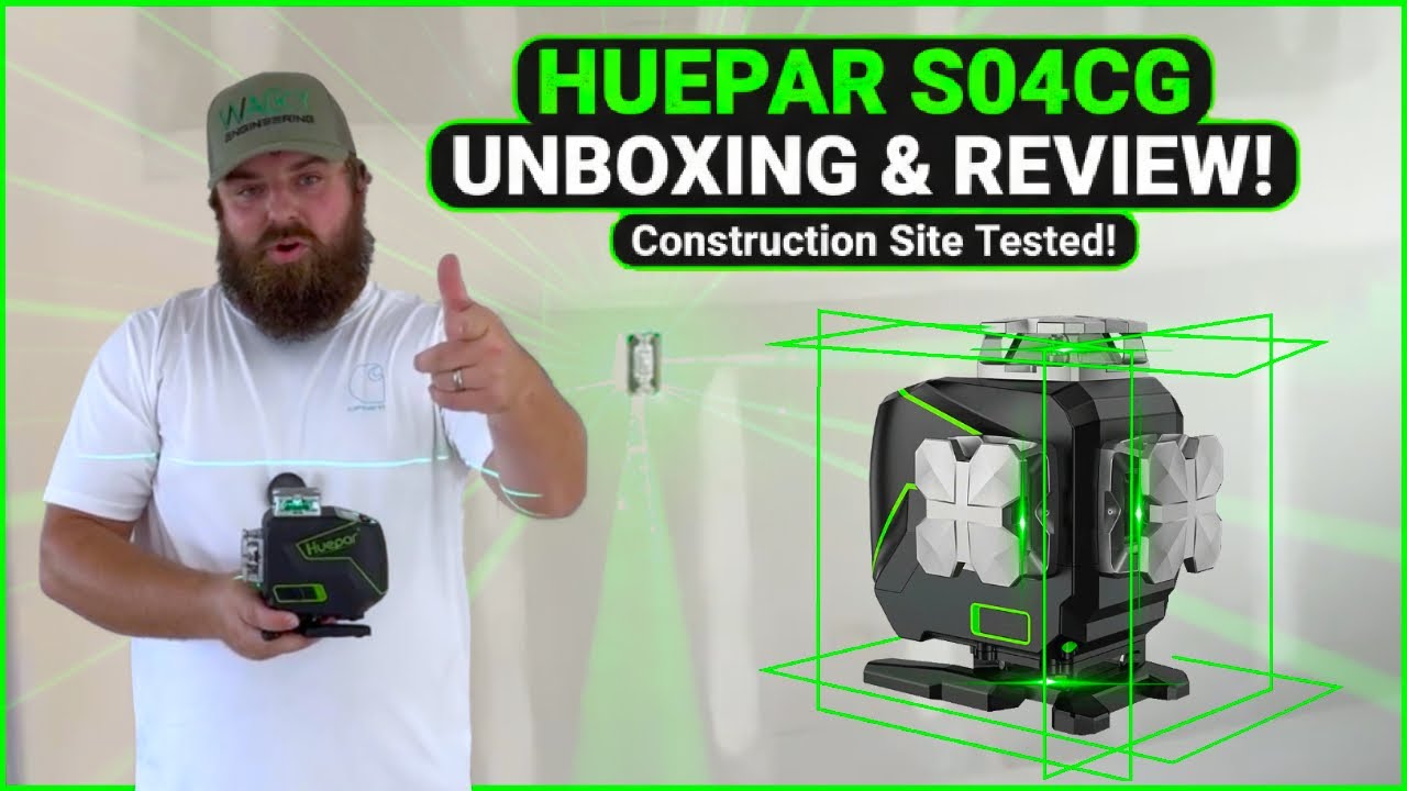 Huepar S04CG/CR Laser Level Testing and Review