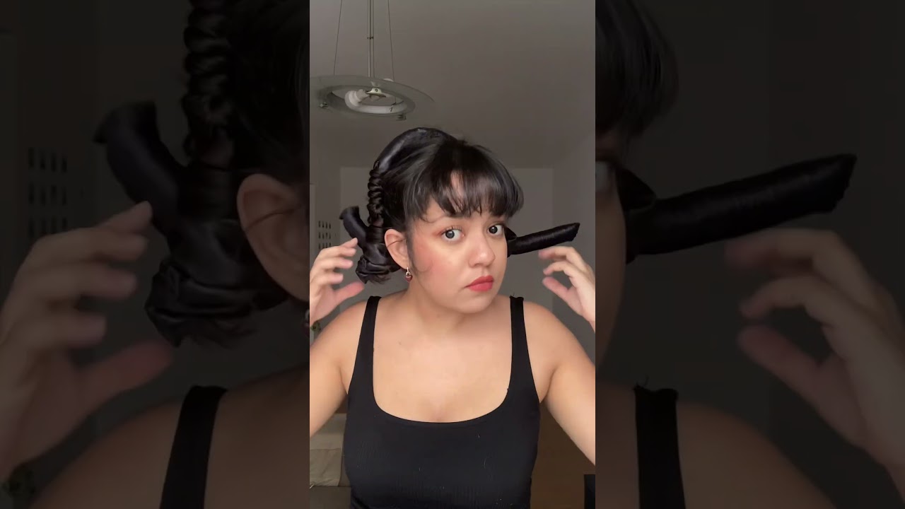 Modelador de cetim para ondular o cabelo 🥰