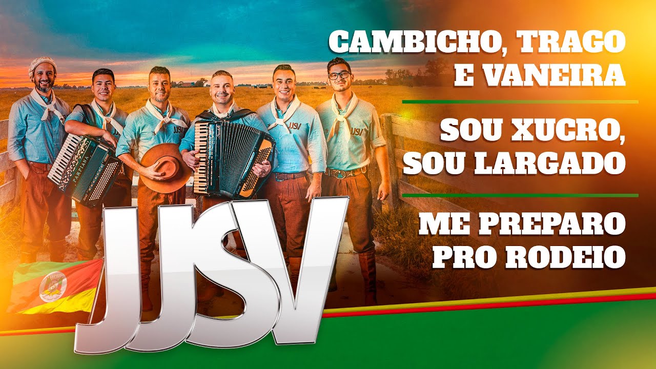 JJSV - Cambicho, trago e vaneira  /  Sou xucro, sou largado / Me preparo pro rodeio #JJSV #Rodeio
