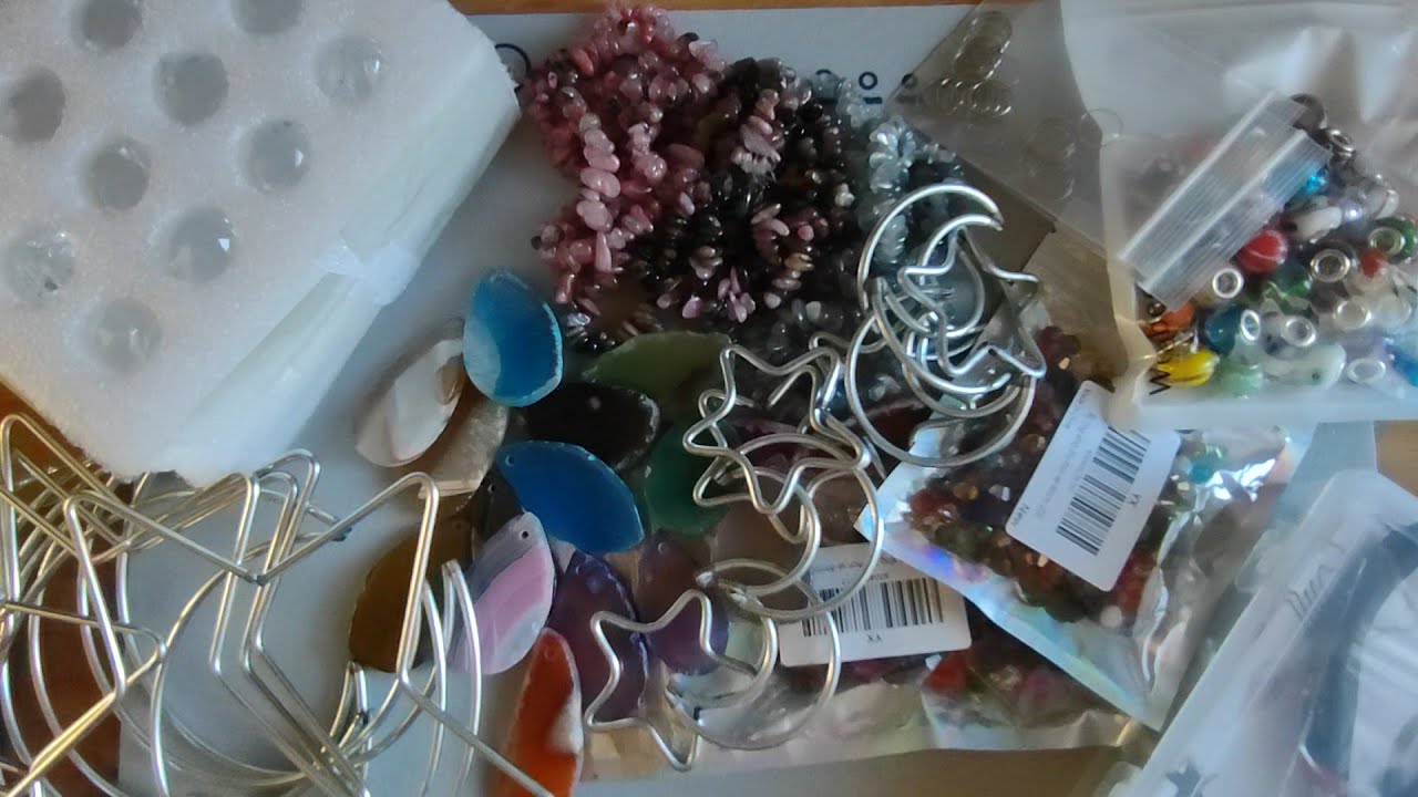 Amazon Suncatcher and Jewelry Making Bead Haul