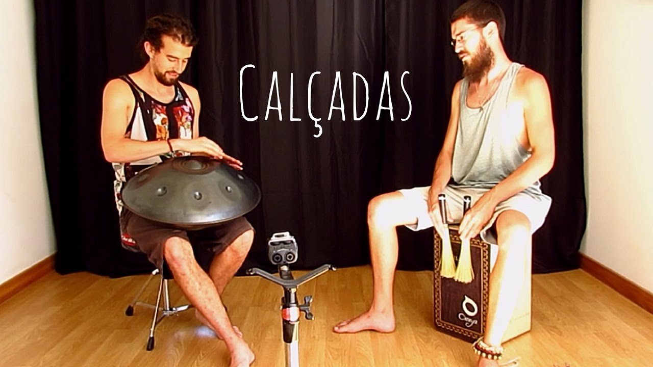 Cal&ccedil;adas | Handpan Cajon | Duet Kabe&ccedil;&atilde;o & Sebasti&atilde;o Bergmann