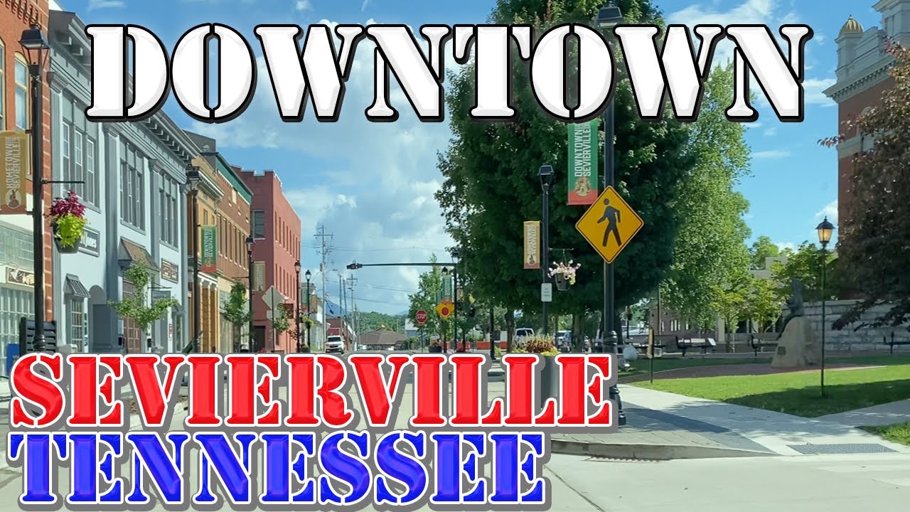 Sevierville - Tennessee - 4K Downtown Drive