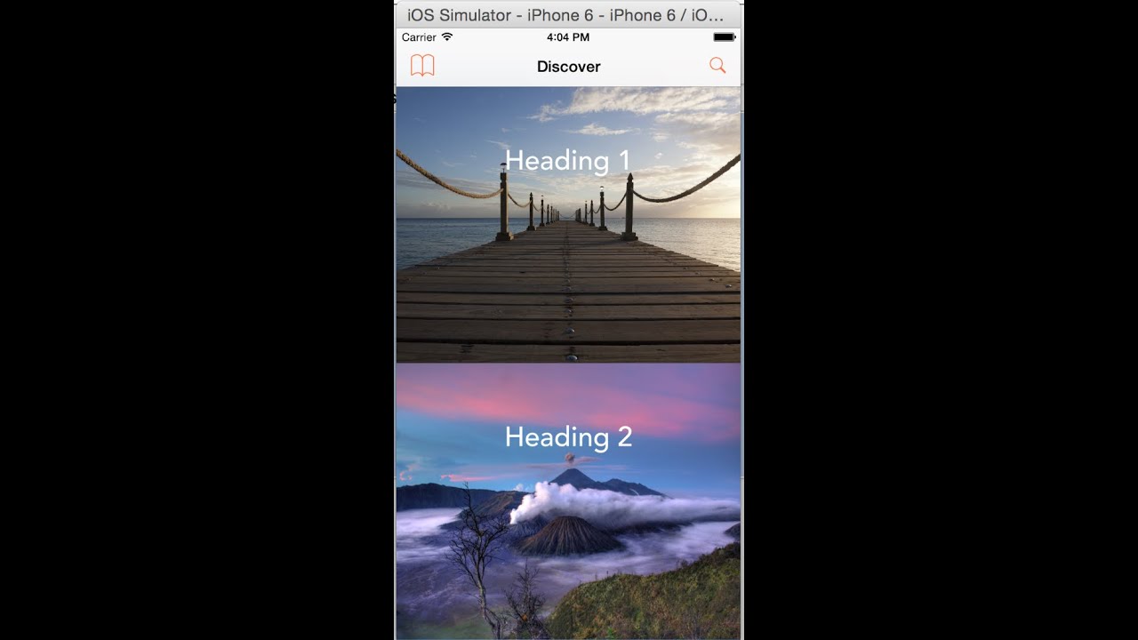 UITableView Customization in Swift. Building Airbnb Discover page