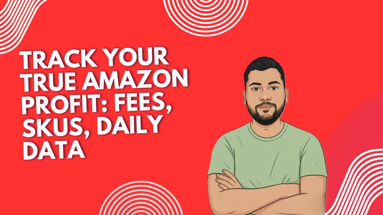 Power Bi Amazon Dashboard: Fees, SKUs, Daily Data(Seller Central)