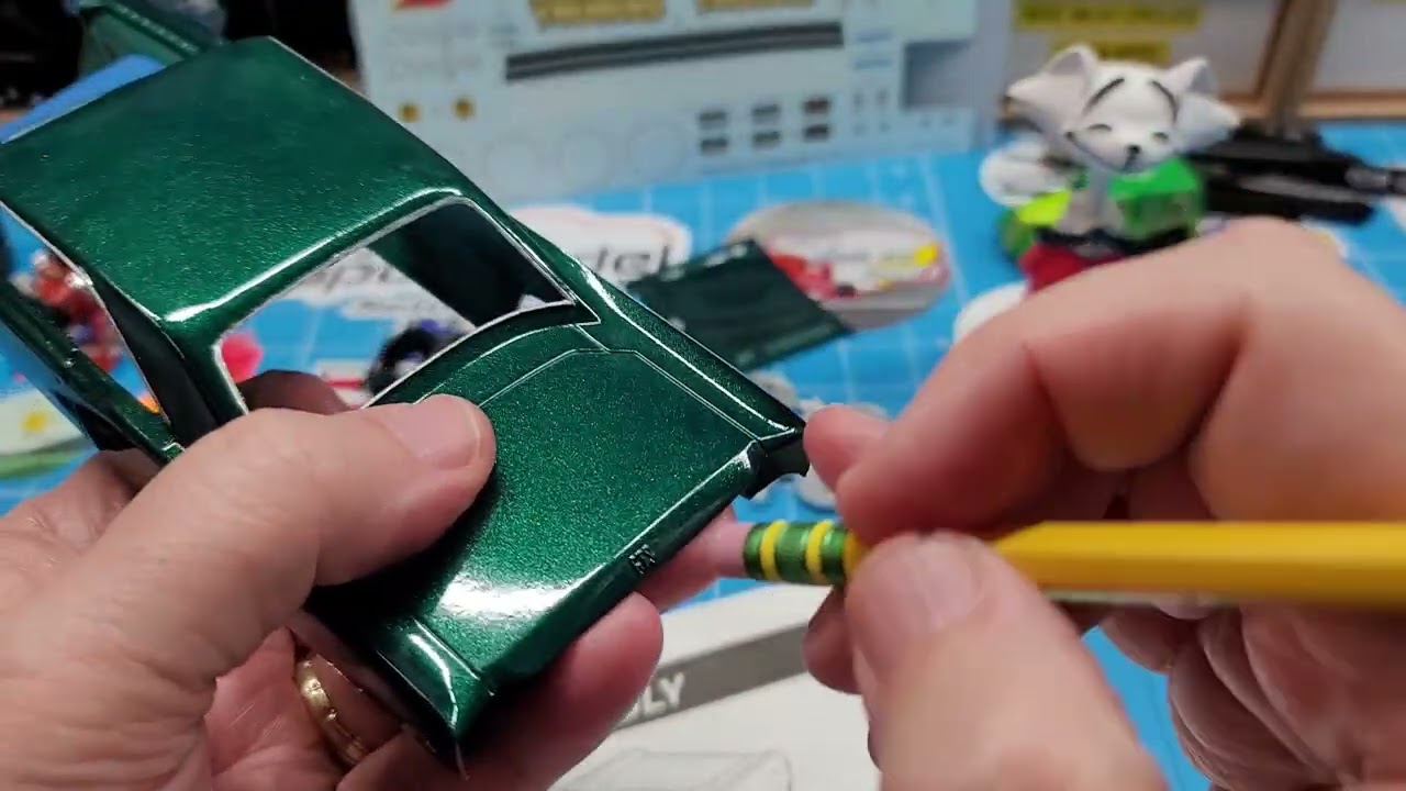 One way to do chrome badges on bodywork.