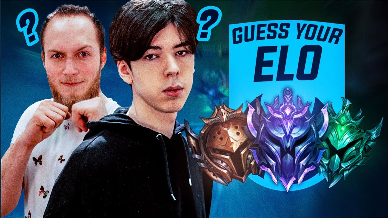 CABOCHARD & XMATTY essayent de deviner votre RANK | Guess Your Elo #1