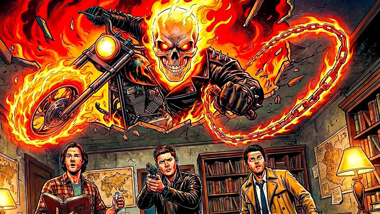 What If Ghost Rider Arrived In Supernatural Univer