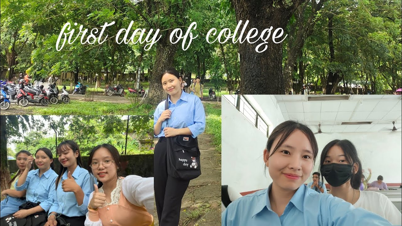 first day of college vlog// Dngc  arunachal pradesh 🇮🇳
