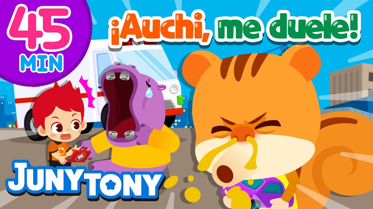 ¡Auchi, me duele! | Jugar al Hospital, Dentistas, Tenemos Caries Y Más | JunyTony en español