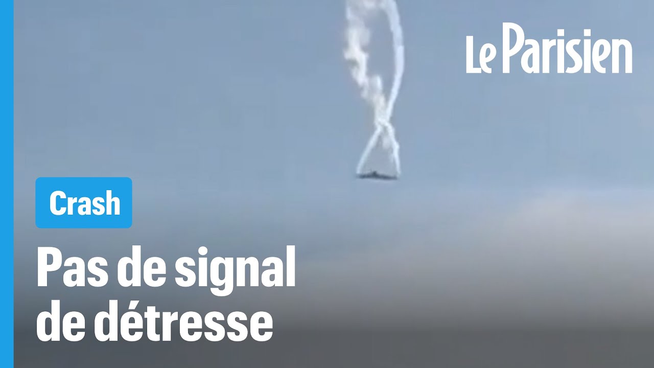 L'étrange dislocation suivie du crash d'un avion militaire turc