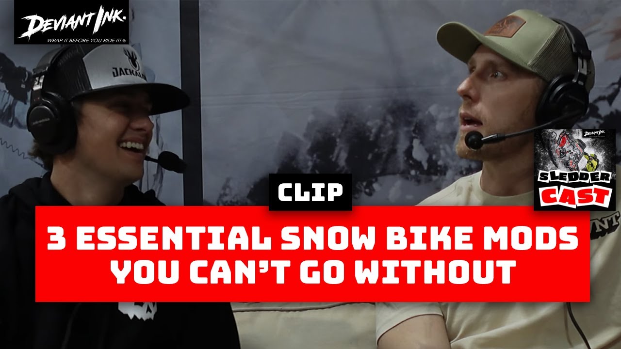 3 Essential Snow Bike Mods You Can't Ride Without