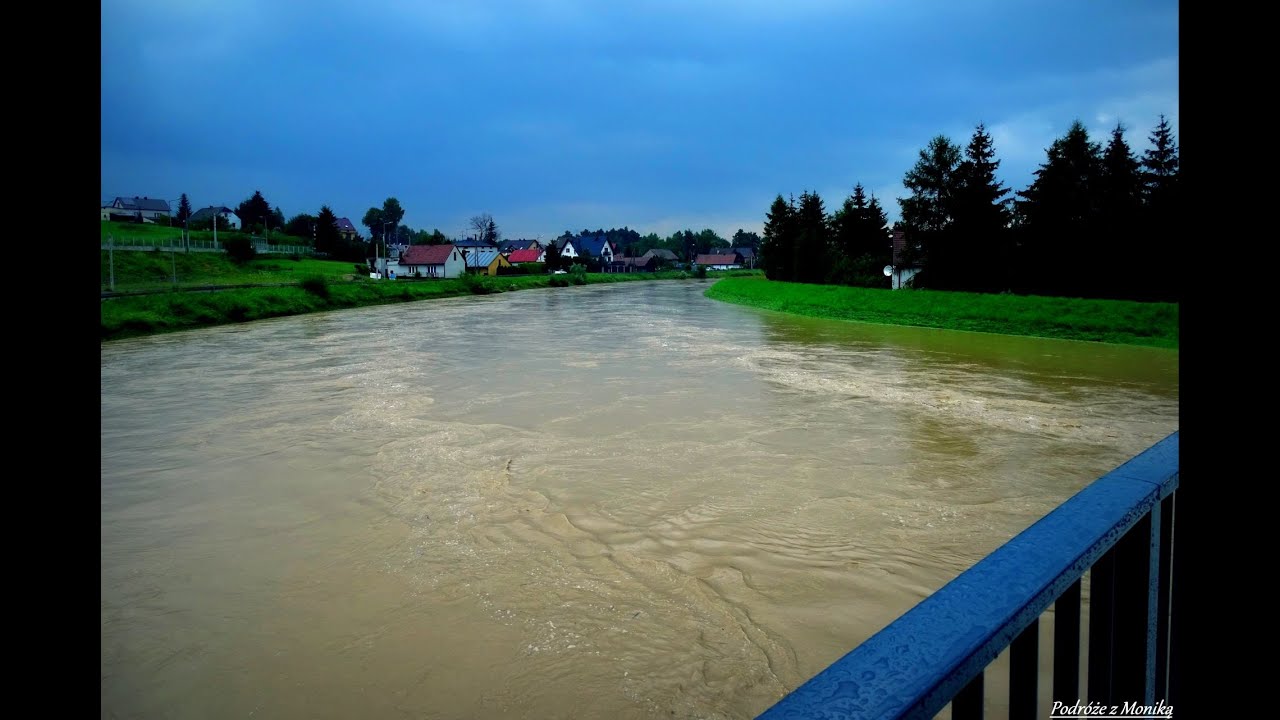 Wielka woda w Radziszowie