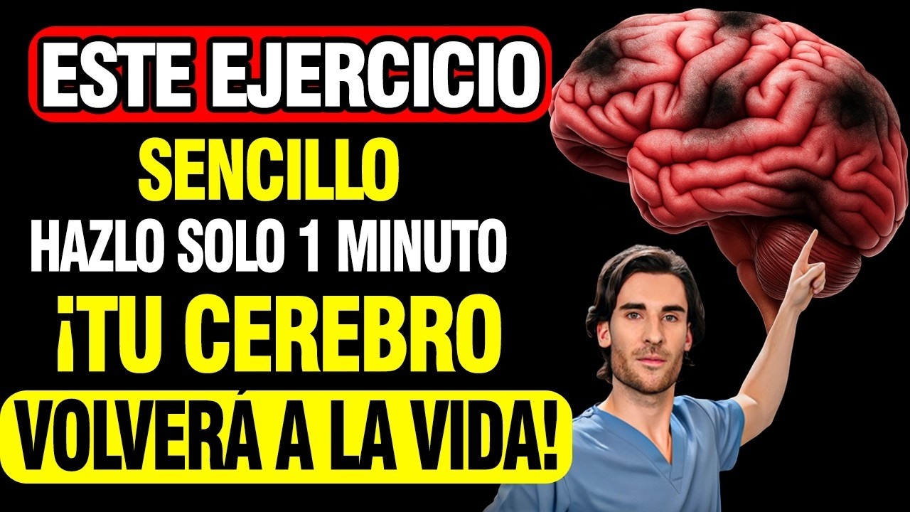 Neurólogo Revela un Ejercicio de 60 Segundos que Puede Ayudar a Recuperar tu Memoria