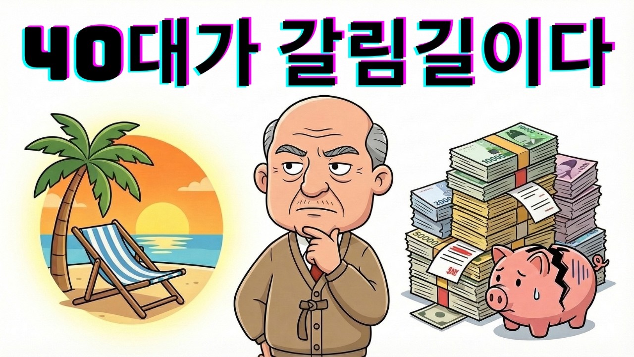 40대가 편안한 은퇴와 불안한 은퇴를 가릅니다