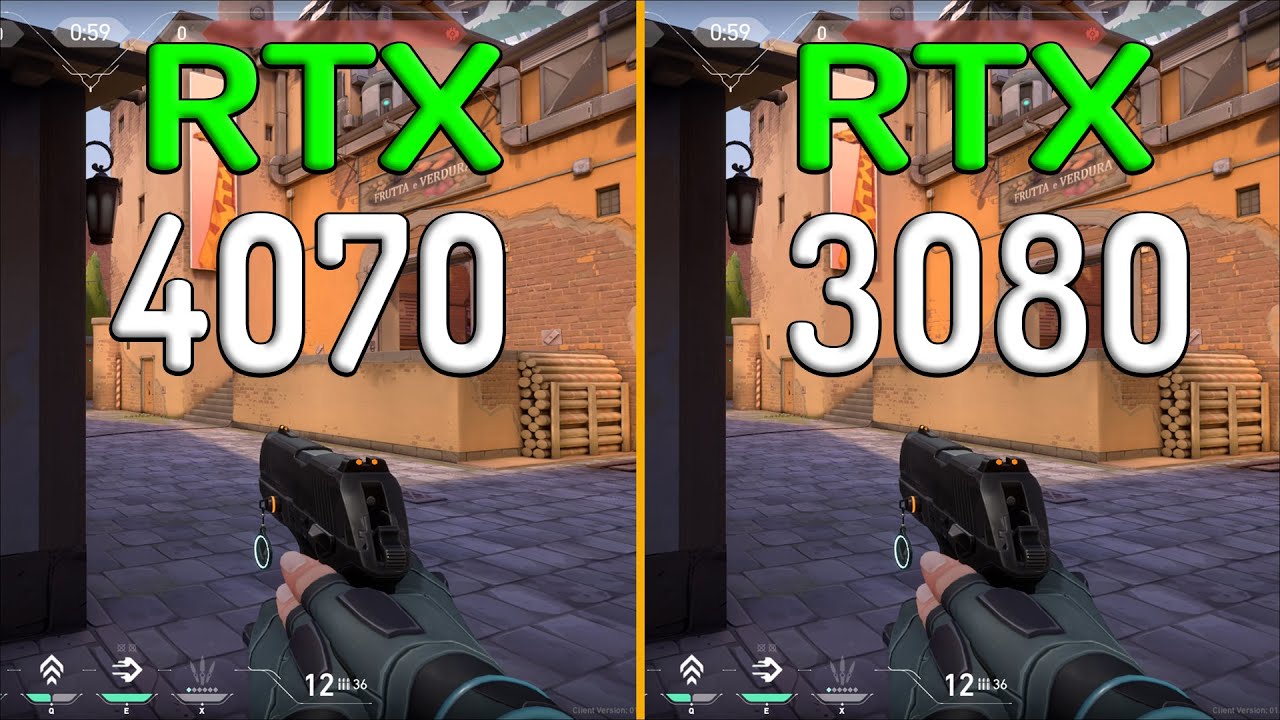 RTX 4070 vs RTX 3080  | 10 Games Tested  | Tech MK