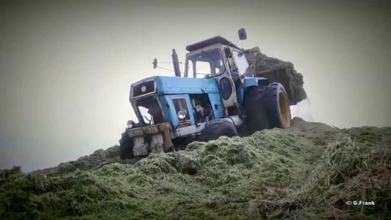 DDR Landmaschinen LPG Großeinsatz am Silo!