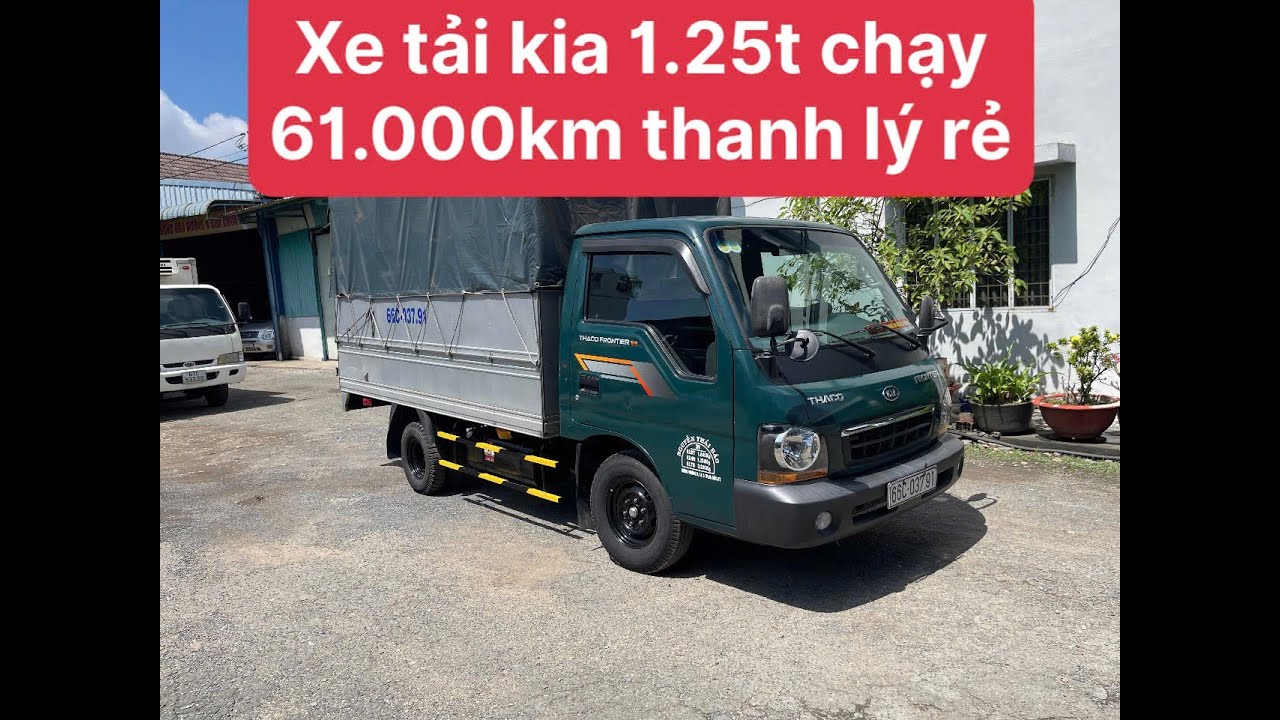 Xe tải Kia 1.25T bán / mua xe tải cũ 0948400704 #thacofrontierkia #kiak125