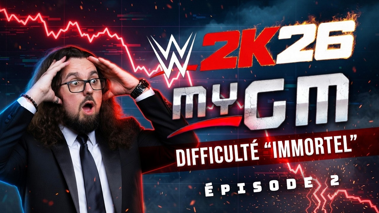 WWE 2K26 - MyGM #2 : JE ME FAIS MASSACRER EN DÉBUT DE PARTIE (ne pas paniquer)