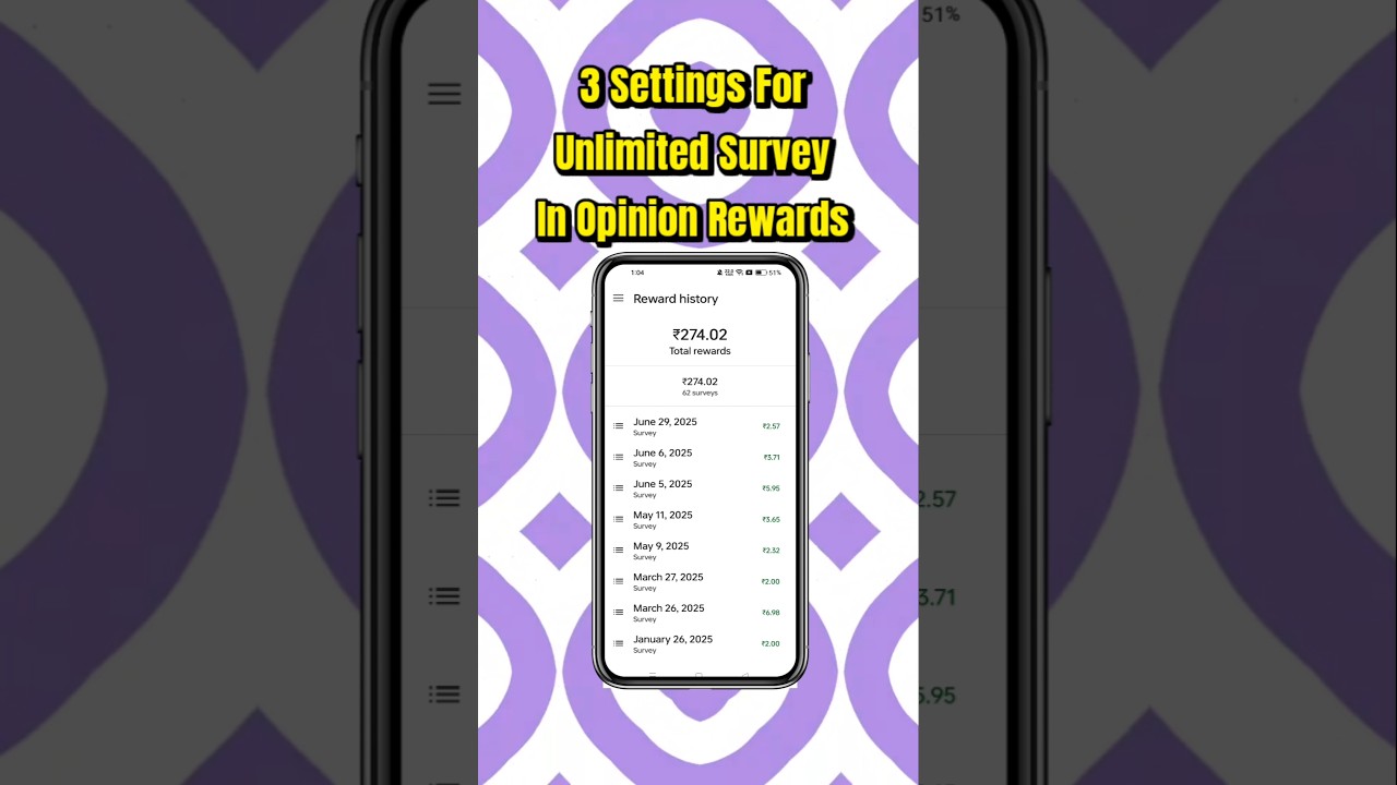 3 Setting For Unlimited Surveys In Google Opinion Rewards | Faster Google Opinion Rewards Surveys