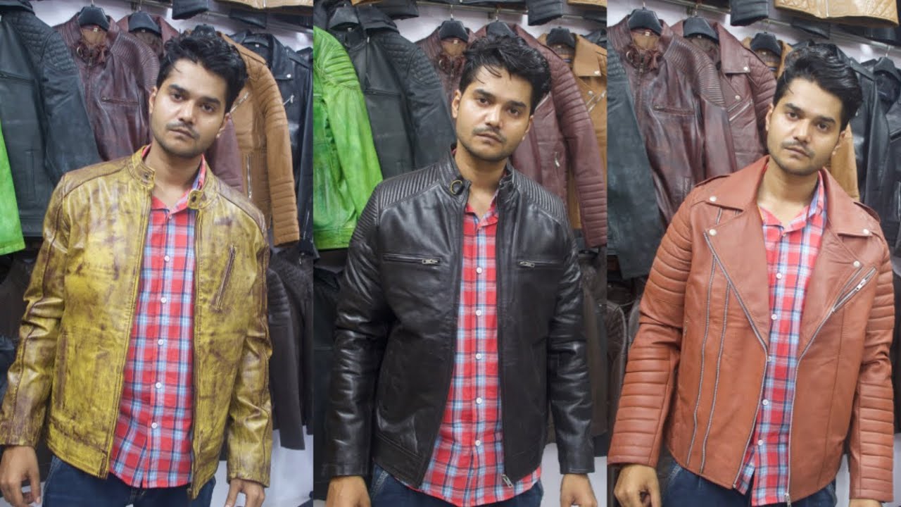 BUY 1 PIECE DIRECT FROM FACTORY PURE LEATHER JACKET FACTORY | CHEAPEST JACKETS WHOLESALE & RETAIL