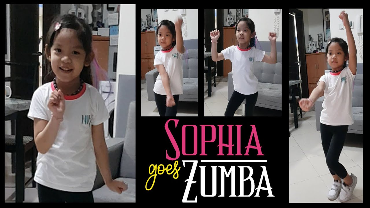 Sophia Goes Zumba!
