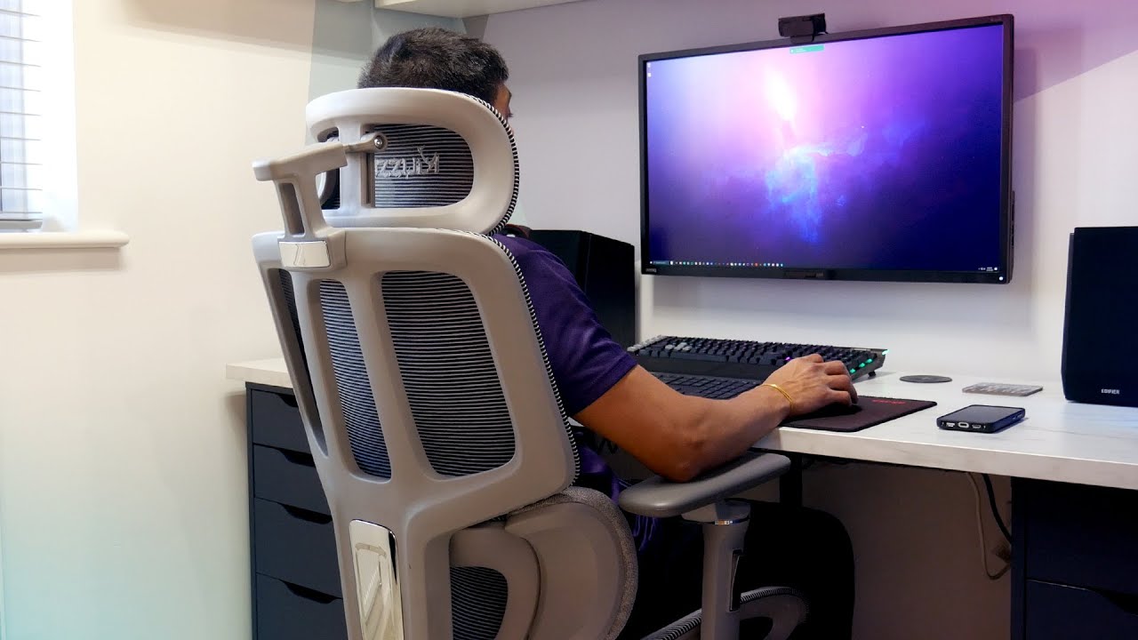 The Musso H80 Pro Ergonomic Office Chair With Footrest For Gaming