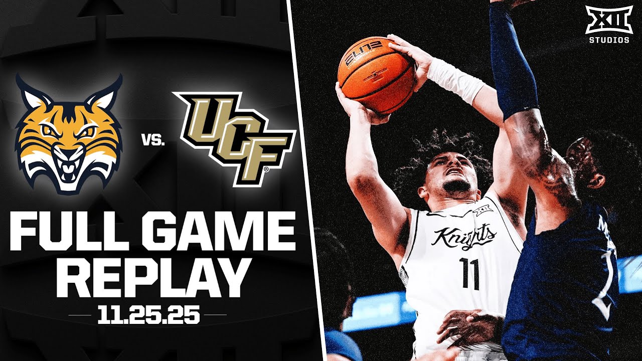 Quinnipiac vs. UCF Full Game Replay (11.25.25) | 2025-26 Big 12 Men's Basketball