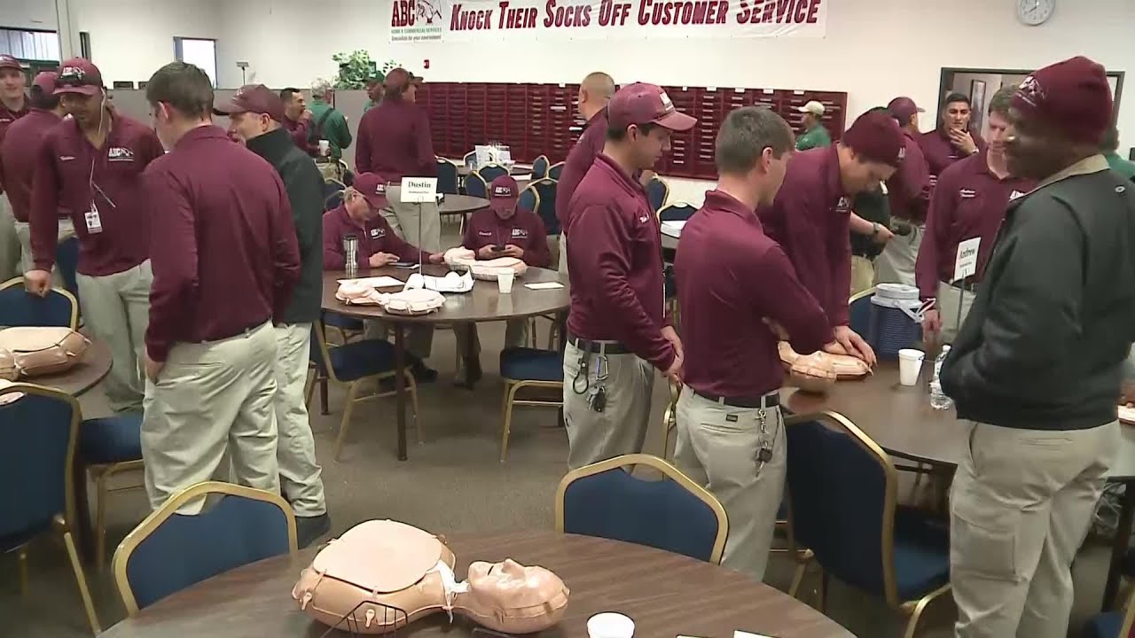 ABC Home and Commercial Services CPR training
