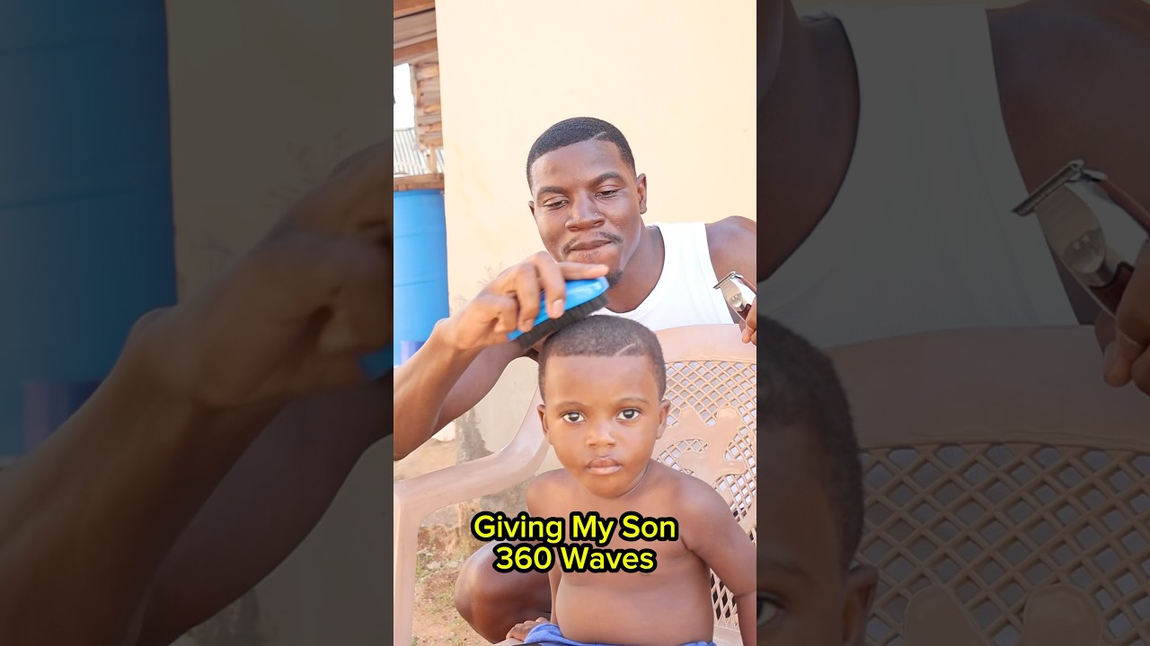 Giving My Son 360 Waves