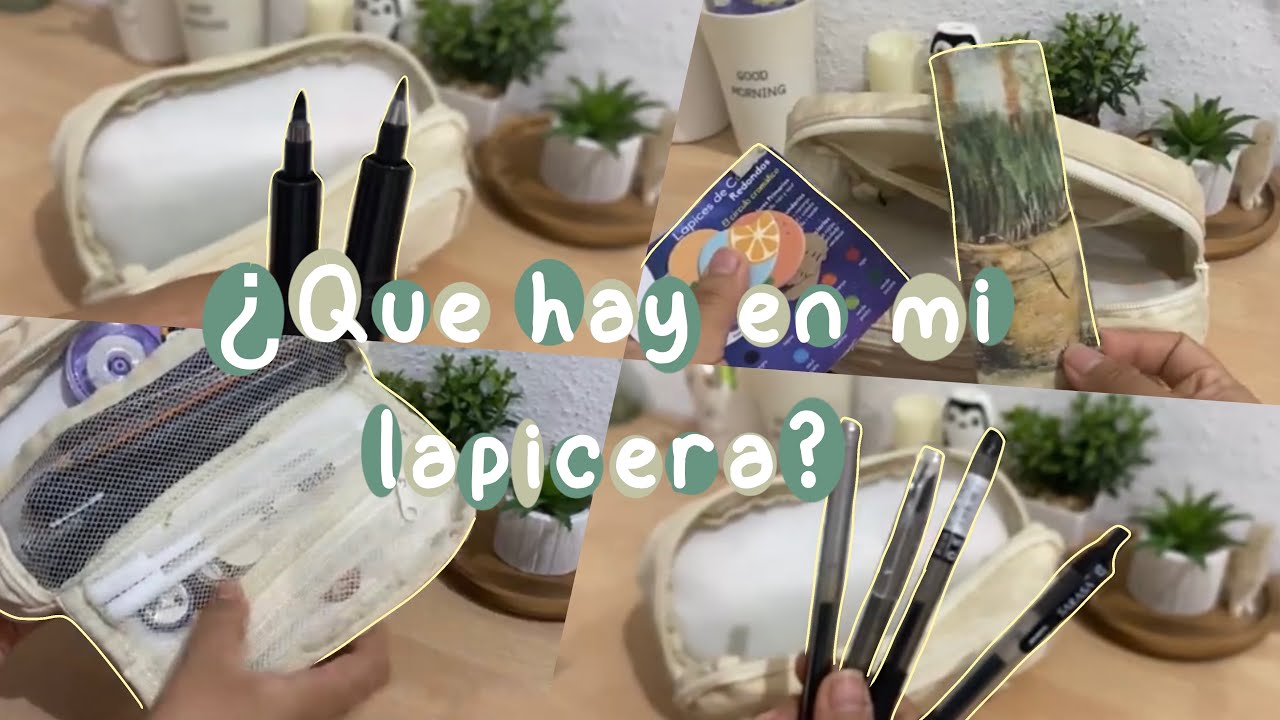 ¿Qué hay en mi lapicera? + Todos mis básicos✨