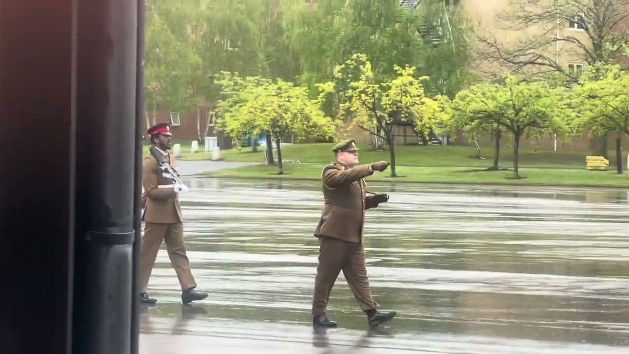 Prizan Passing out parade at Pirbright camp