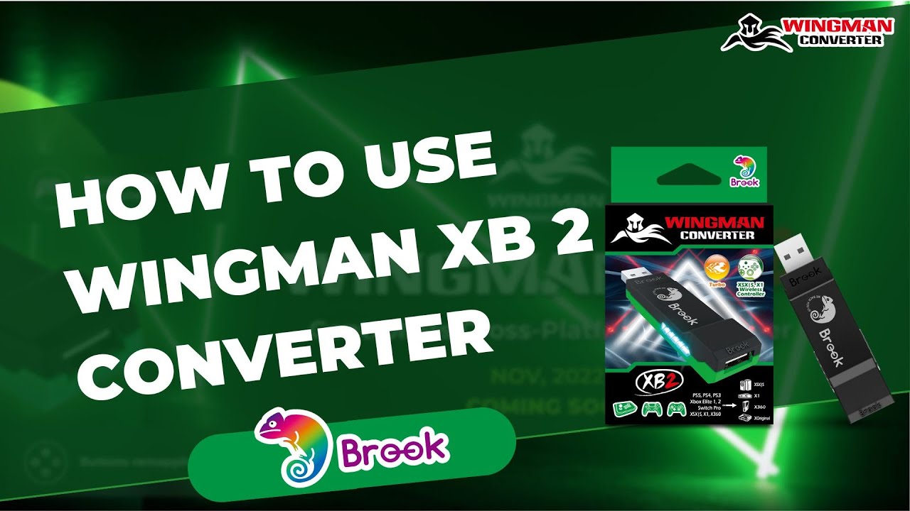 How To Use【Wingman XB 2】converter for Xbox 360, Original Xbox