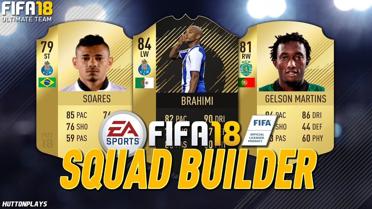 FIFA 18 Squad Builder - THE BEST CHEAP INFORM ON FIFA RIGHT NOW! w/ IF Brahimi, Soares + Martins!
