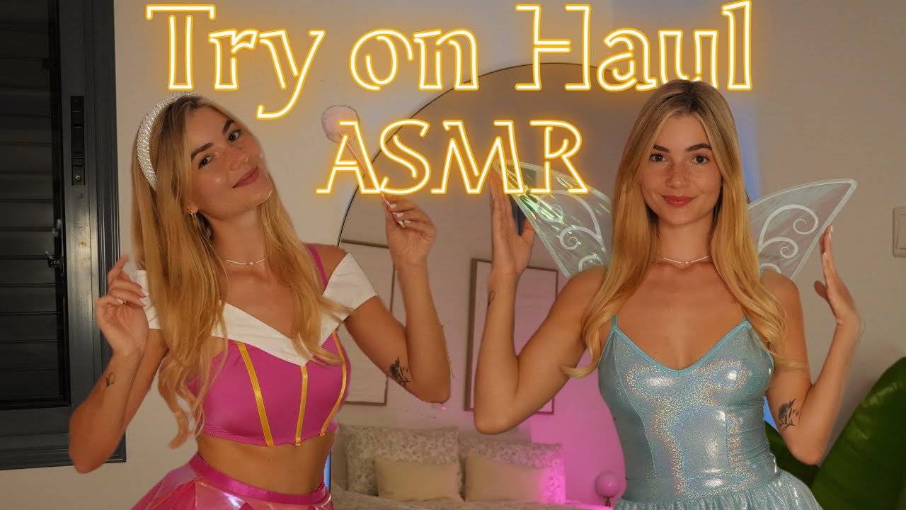 Stoffkratzen mit Kostümen🧚‍♀️ ASMR Try On Haul