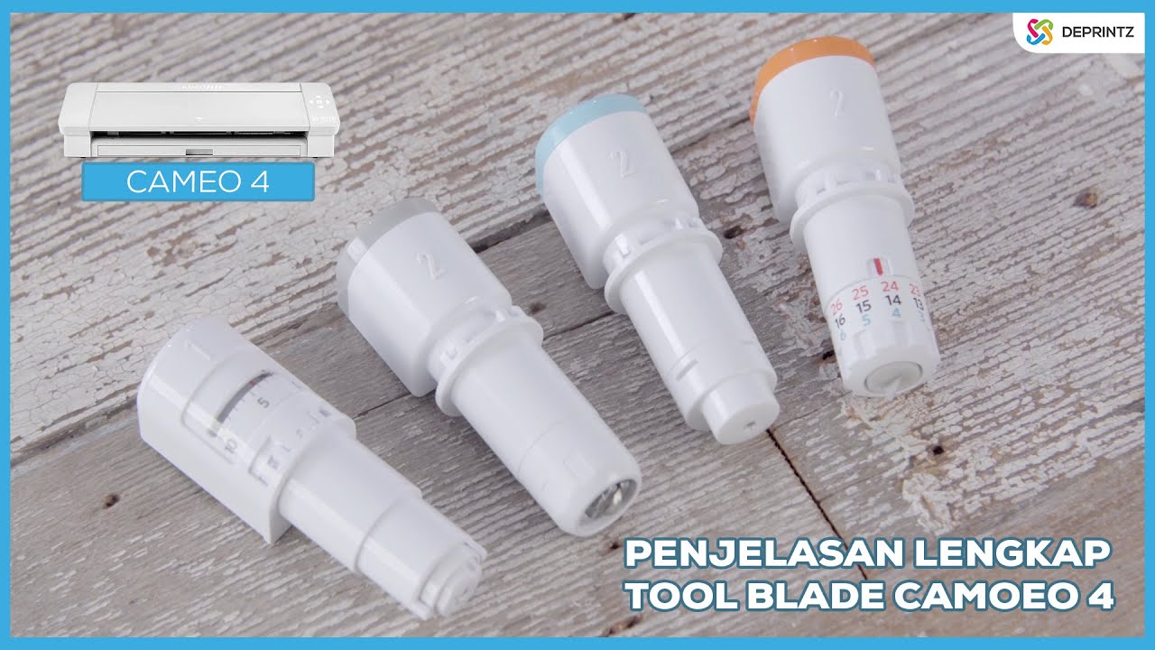 TAJAM !! Penjelasan Lengkap Tool Blade Silhouette Cameo 4.
