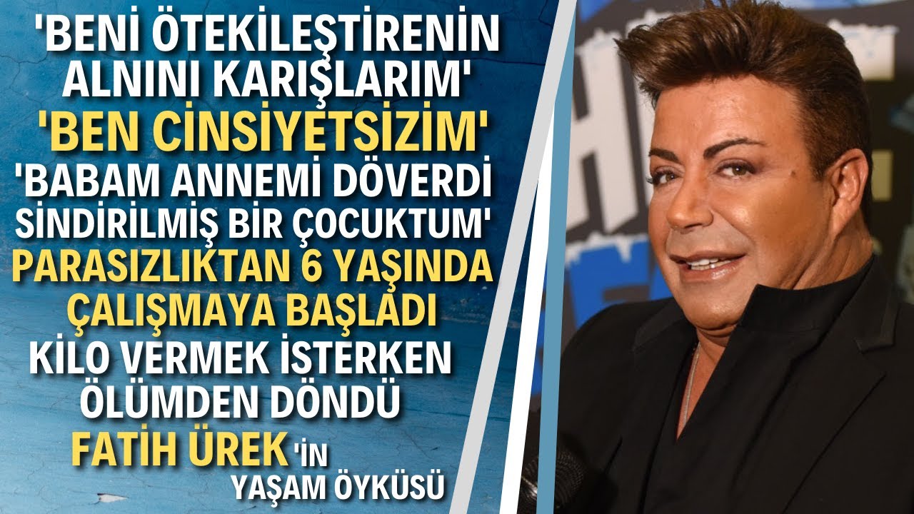 FATİH ÜREK KİMDİR? 'Çocukken Zeki Müren'i Taklit Ederdim'