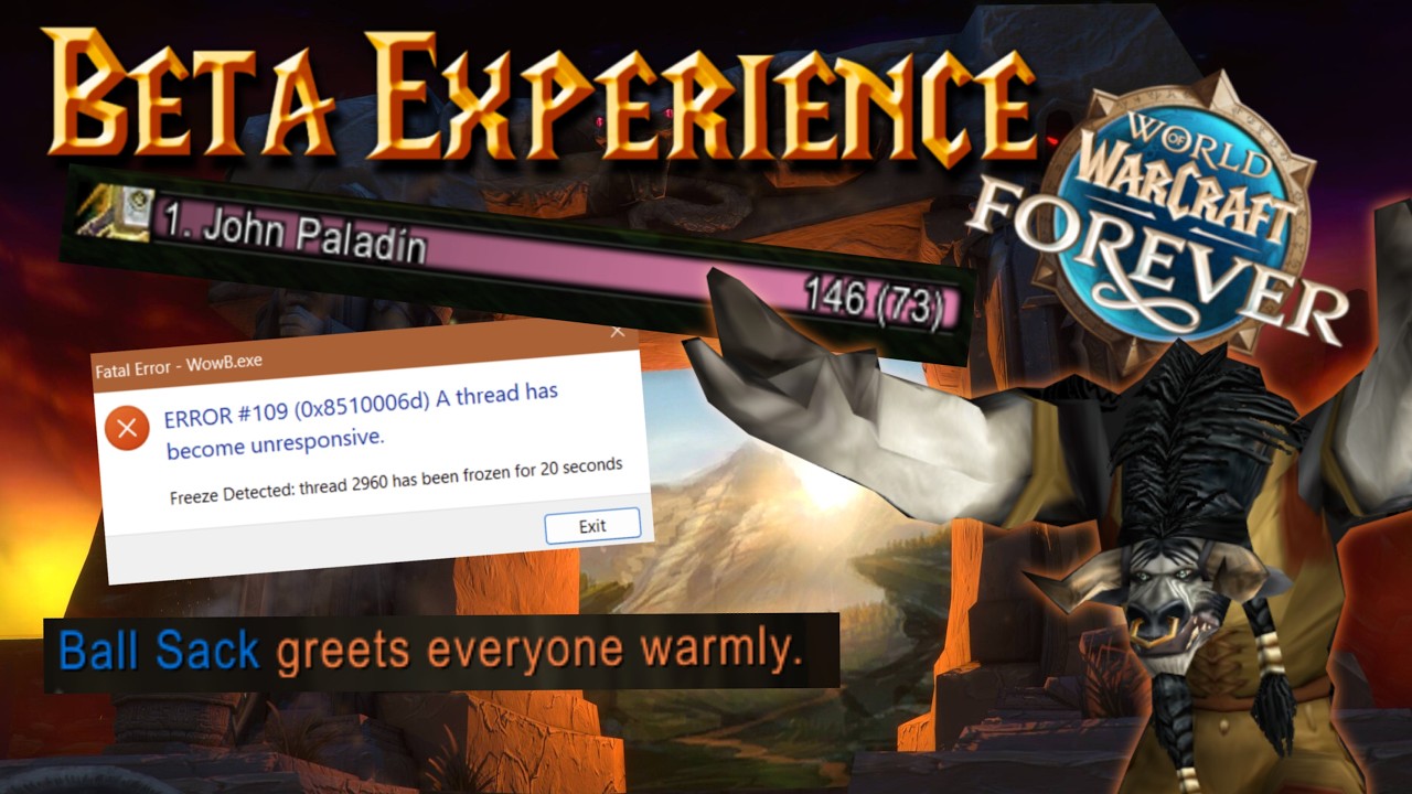 World of Warcraft навсегда: опыт бета-тестирования