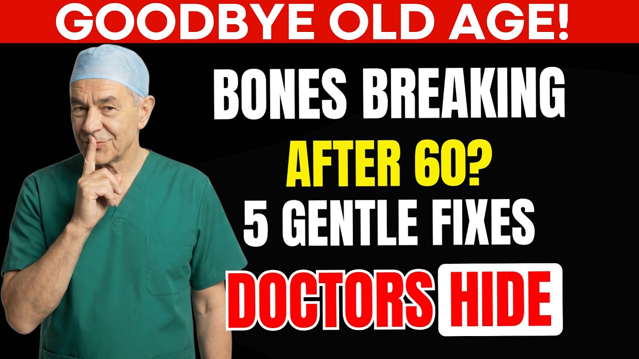 5 Gentle Exercises That Rebuild Bone Density After 60 (16-Year Study Proof) | Senior Nutrition
