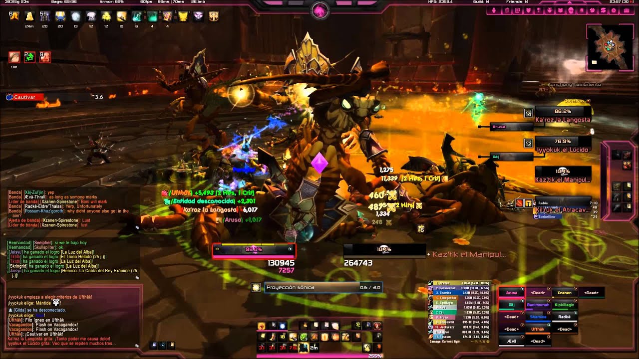 Dechados de los Klaxxi Parche 6.0.2