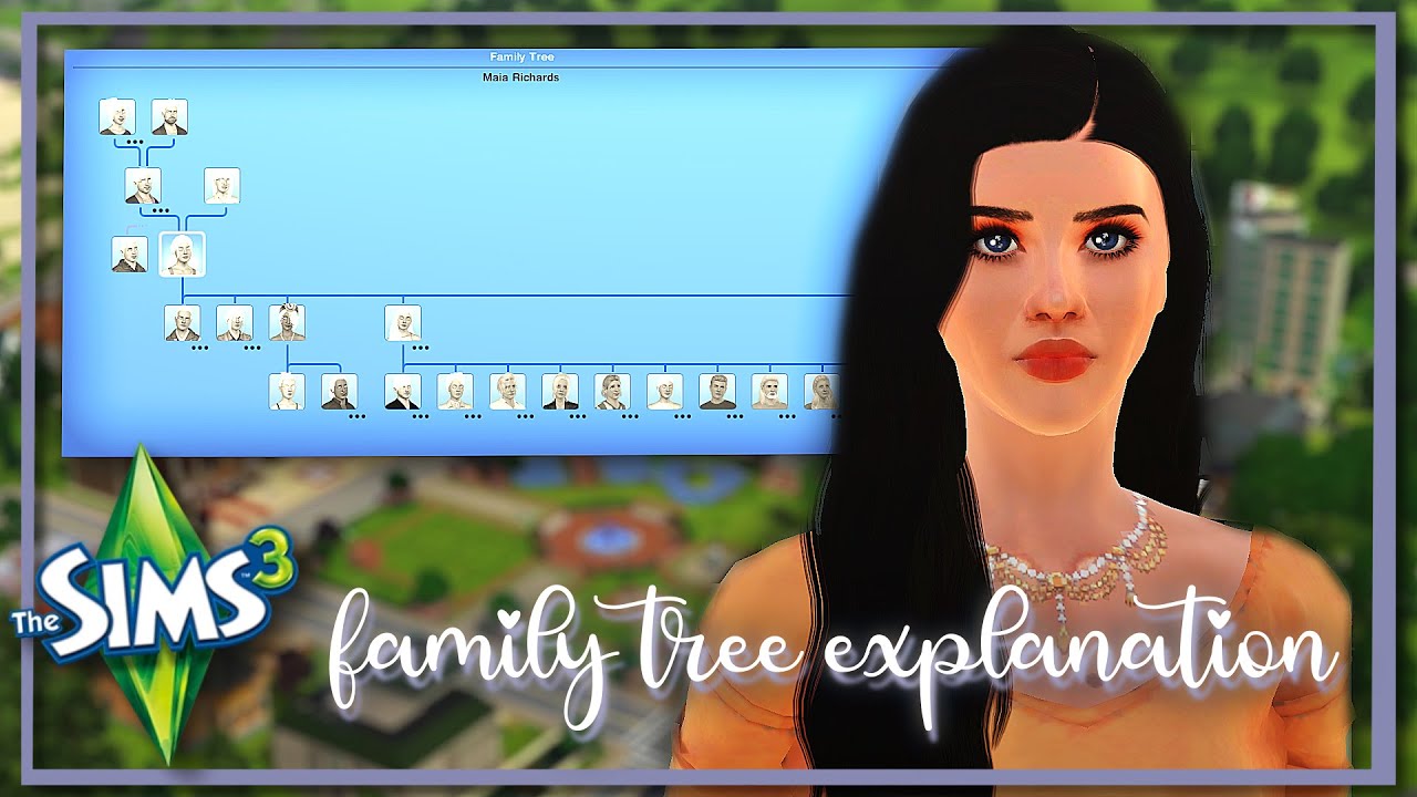Richards Family Tree Explained ✨ | The Sims 3: Current Household