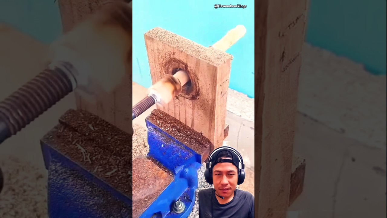 Innovative Woodworking Tool Trick #shorts